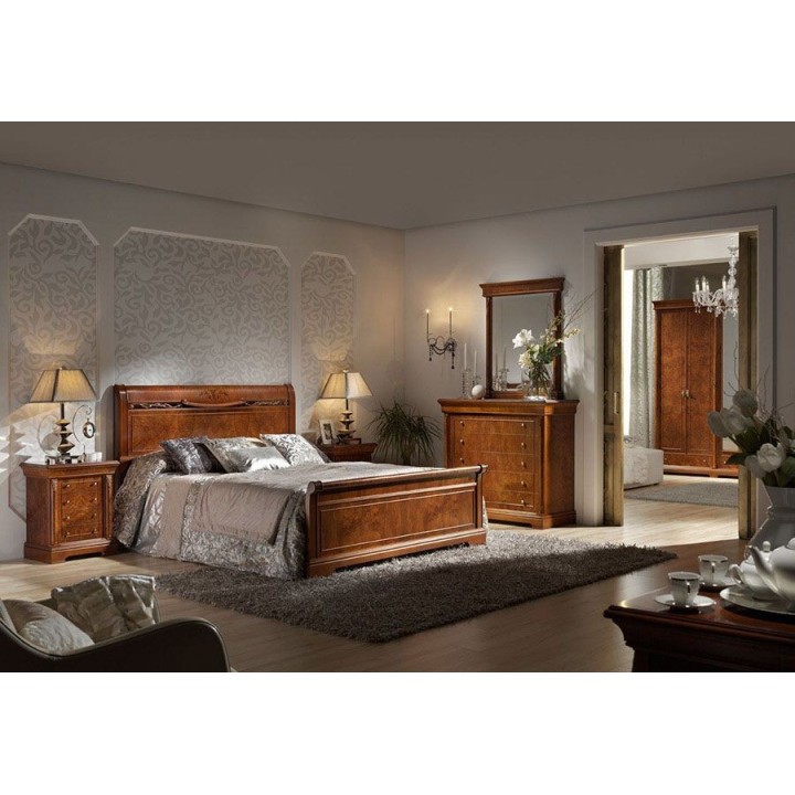 Dormitorio Clásico Victoria - Madera Maciza